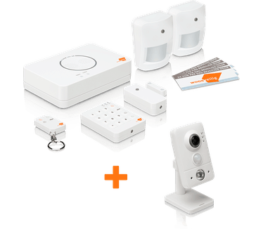 WoonVeilig Alarmsysteem + Beveiligingscamera Binnen