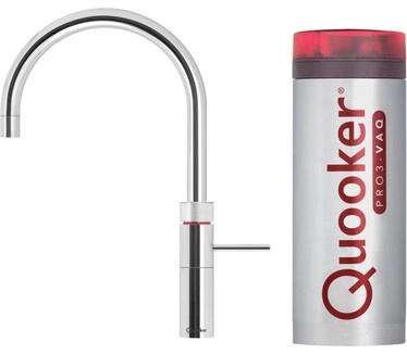 Quooker Fusion Round Roestvrij staal incl. PRO3-VAQ reservoir