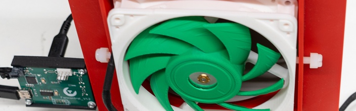 Noctua-fans in je eigen kleuren printen