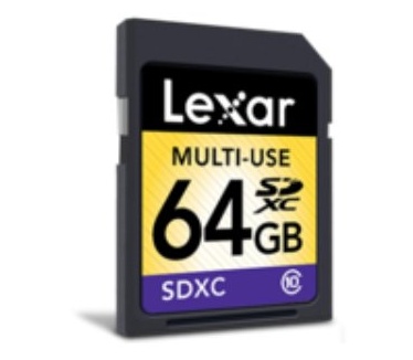 Crucial 64GB SDXC Card