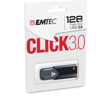 Emtec Click USB 3.0 128GB Grijs