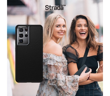 Otterbox Strada Folio Series voor Samsung Galaxy S21 Ultra 5G, zwart