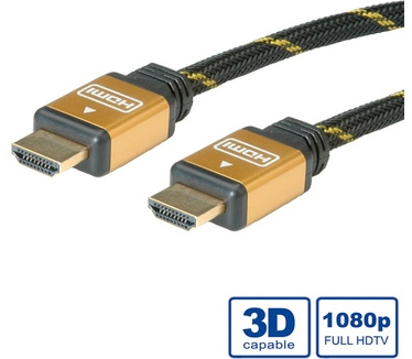 Roline GOLD HDMI High Speed Kabel met Ethernet 15,0m