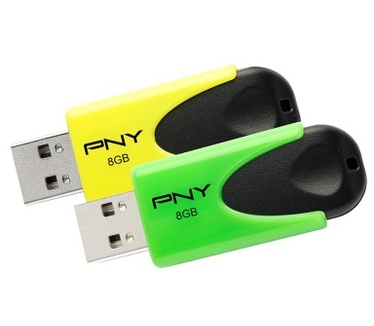 PNY N1 Attaché Twin Pack 8GB