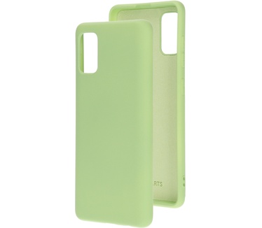 Mobiparts Silicone Cover Samsung Galaxy A41 (2020) Pistache Green