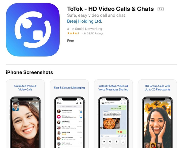 ToTok app store