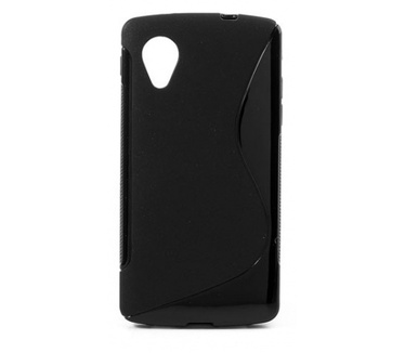 Kees S-line Gel Hoesje LG Nexus 5 - Zwart