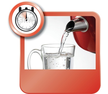 Morphy Richards Waterkoker Retro Accents Rood
