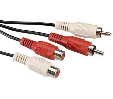 Roline Tulp kabel. duplex M/F 10m