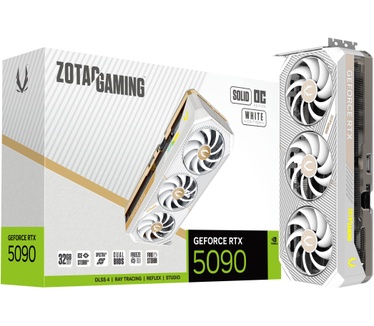 Zotac Gaming GeForce RTX 5090 SOLID OC White Edition