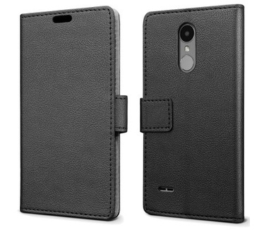 qMust LG K4 (2017) Wallet Hoesje Zwart