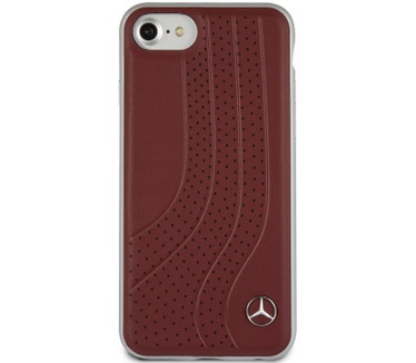 Mercedes-Benz Leather Hard Case - iPhone 6/6S/7/8 (4.7") - Rood  Rood