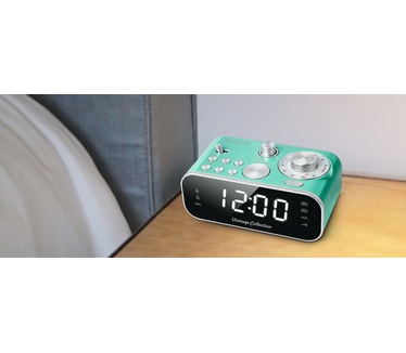 Muse M-18CRG Wekkerradio met groot display in vintage style