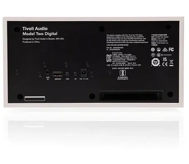 Tivoli Audio Model Two Digital, White/Silver