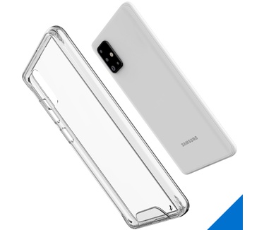 Accezz Xtreme Impact Backcover Samsung Galaxy A71 - Transparant