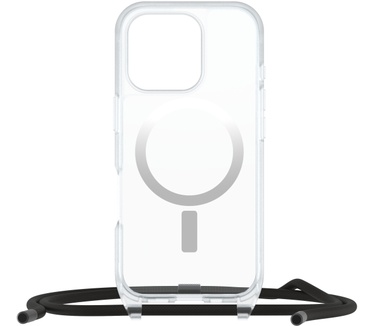 Otterbox React Necklace Series voor MagSafe voor iPhone 16 Pro, Clear