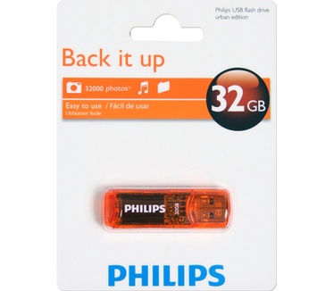 Philips Flash Drive Urban 2.0 32GB Zwart