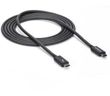 Startech.com 2m Thunderbolt 3 (20Gbps) USB-C kabel Thunderbolt, USB, en DisplayPort compatibel Zwart