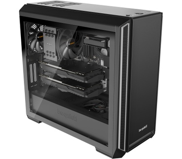 be quiet! Silent Base 601 Window (Zwart/Zilver)