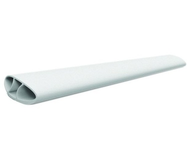Fellowes I-Spire Series flexibele toetsenbord/polssteun (wit)