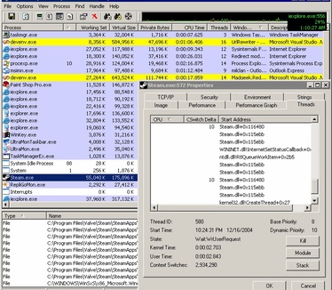 Process Explorer screenshot