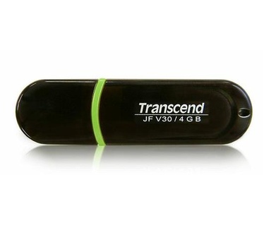 Transcend JetFlash V30 4GB Zwart