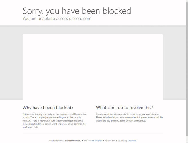 Discord Storing