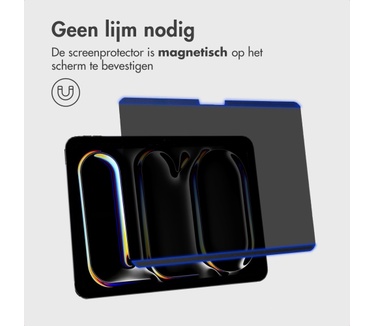 Accezz Magnetische Privacy screenprotector tablet