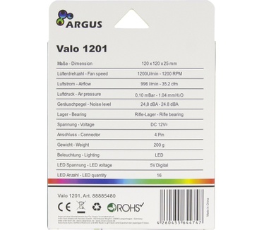 Inter-Tech Valo 1201 RGB