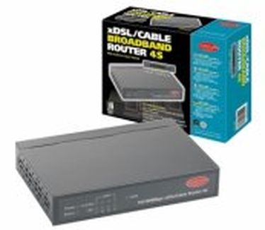 Sitecom DC-202 router met 4-poorts switch