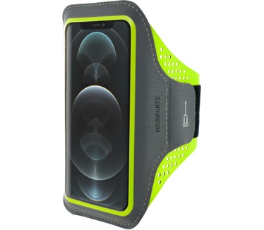 Mobiparts Comfort Fit Sport Armband Apple iPhone 12/12 Pro Neon Green