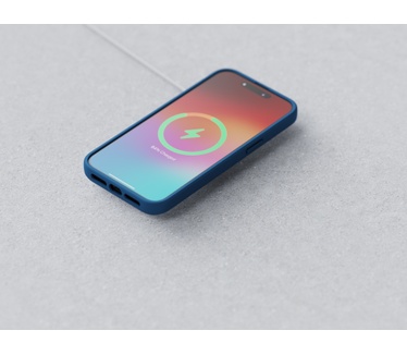 Njord byElements Slim Case 100% GRS MagSafe iPhone 15 Pro, Blauw
