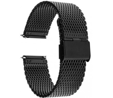 qMust Milanees armband voor Fossil Q Modern Hybrid - Black