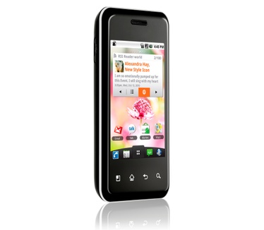 LG Optimus Chic E720 Zwart