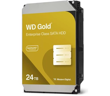 WD Gold, 24TB (279MB/s)