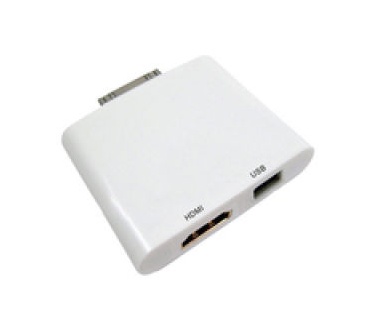eStuff iPad/iPhone > HDMI+USB, M/F