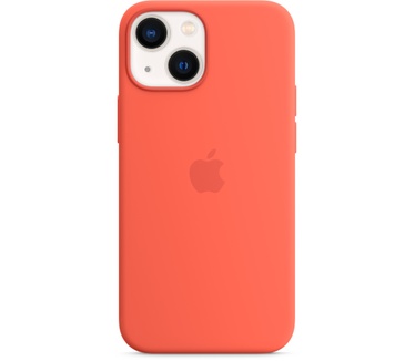 Apple Siliconenhoesje met MagSafe voor iPhone 13 mini - Nectarine