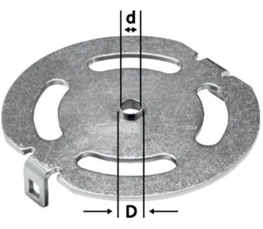 Festool KR-D 8,5/OF 1400 Kopieerring 492179