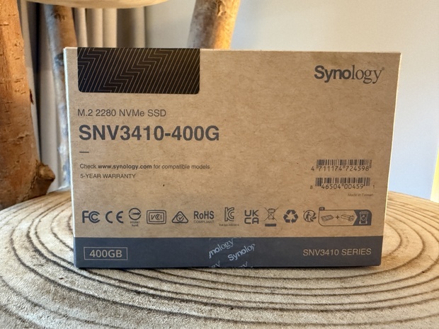Ổ cứng SSD Synology SNV3410 400GB M.2 2280 NVMe (SNV3410-400G) | Hà Phương