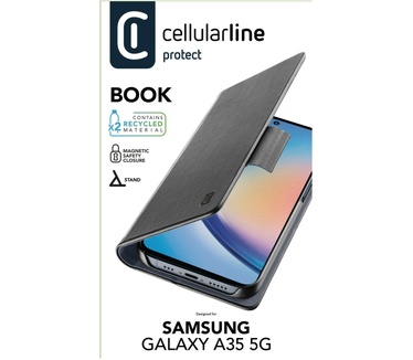 Cellular Line BOOK3GALA35K (Galaxy A35 5G) Zwart