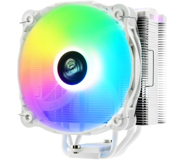 Enermax refroidisseur à air RGB Adressable blanc Intel / AMD Ryzen ventilateur silencieux 14 cm RGB Adressable