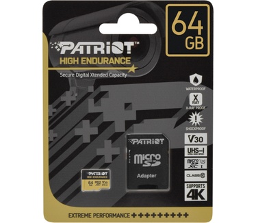 Patriot High Endurance microSD 64GB