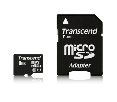 Transcend Transcend 8GB microSDHC Class 10 UHS-I (TS8GUSDU1)