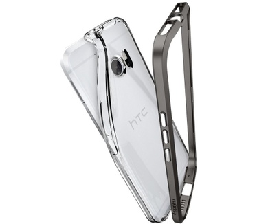Spigen Neo Hybrid Crystal HTC 10 Case - Gunmetal Grafiet