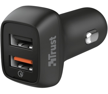 Trust Qmax 30W Ultra-Fast Dual USB Car Charger with QC3.0