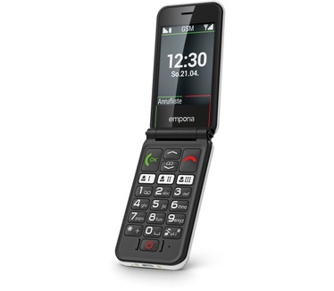 emporia SIMPLICITYglam 2G Wit, Zwart