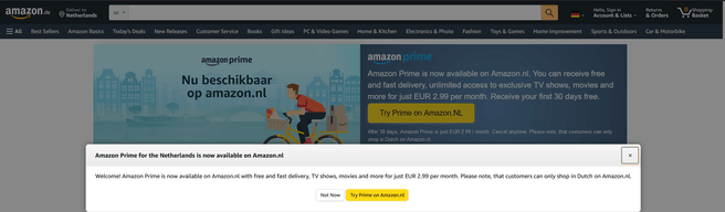 Amazon draait omzetting van Duitse naar Amazon NL terug - Pro - - Tweakers