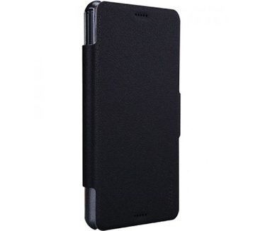 Nillkin New Fresh Leather BookCase for Sony Xperia Z3 - Black