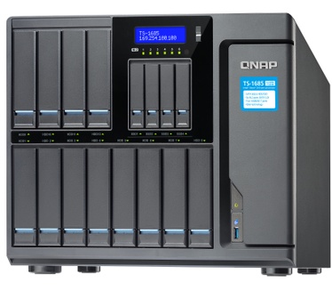 QNAP TS-1685 (Xeon D-1531, 128GB ram registered, 550W PSU)