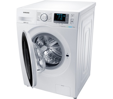 Samsung WF80F5EBP4W/EN Crystal Gloss EcoBubble 8kg Wasmachine